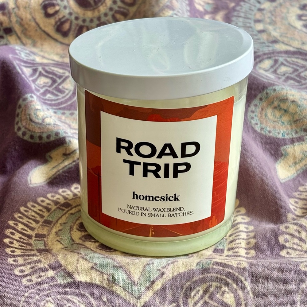 $29 MSRP***Road Trip Scented Homesick Brand Candle